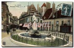 CPA Dijon Monument Piron 