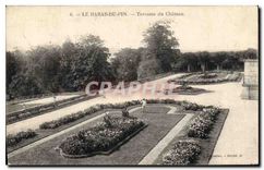 CPA Le Haras du Pin Terrasse du Chateau 