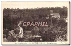 CPA Les Alpes Manelles Saint Ceneri Orne Coin Pittoresque 