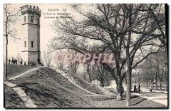 CPA Dijon La Tour de Montmuzard et avenue de Strasbourg 