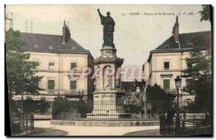 CPA Dijon Statue de St Bernard 