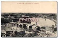 CPA Toulouse Vue generale sur la Ganonne 