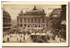 CPA Les Petits tableaux de Paris La Place de l'Opera 