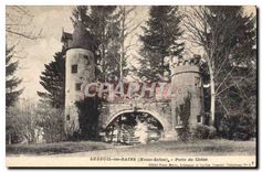 CPA Luxeul les Bains Haute Saone Porte du Chene 