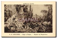 CPA Musee du Louvre Berger et Bergeres 