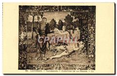 CPA Langeais Tapisserie Creation de la Femme 