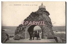 CPA Biarritz Le Rocher de la Vierge 