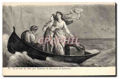 CPA Un ex voto de 1827 par Madame la Marquise de Cabrieres 