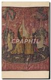 CPA Tapisserie dite de la Dame a la Licorne Musee de Cluny Paris