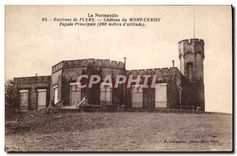 CPA Environs de Flers Chateau de Mont Cerisy Facade Principale 