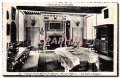 CPA Chateau de Carrouges Orne La Salle a Manger 