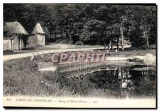 CPA Foret de Compiegne Etang de Sainte Perine 