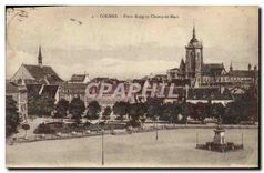 CPA Colmar Place Rapp et Champ de Mars 