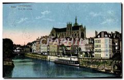 CPA Metz Quai St Louis 