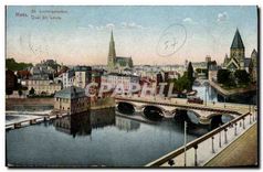 CPA Metz Quai St Louis 
