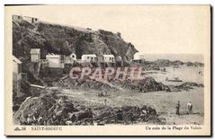 CPA Saint Brieuc Un coin de la Plage du Valais 
