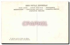 CPA La Descule de Croix Detail du Triptyque Saint 