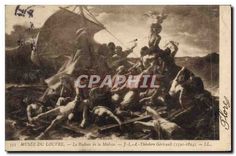 CPA Musee du Louvre Le Radeau de la Meduse JLA Theodore Gericault 1791 1824 