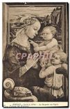 CPA Firenze Galleria Uffizi La Vergine col Figlio 