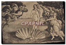 CPA Firenze R Galleria Uffizi La nascita di Venere 