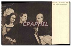 CPA Firenze R Galleria Pitti Un concerto di Musica 