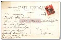 CPA Heureuse Annee  Femme