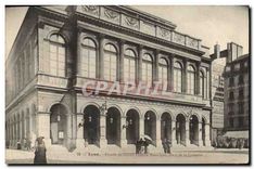 CPA Lyon Facade du Grand Theatre Municipal place de la Comedie 