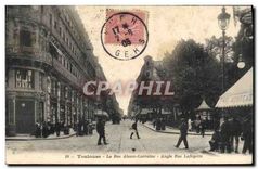 CPA Toulouse La Rue Alsace Lorraine Angle Rue Lafayette 