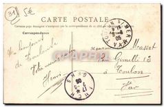 CPA Toulouse La Rue Alsace Lorraine Angle Rue Lafayette 
