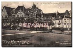 CPA Cabourg Les Jardins du Casino 