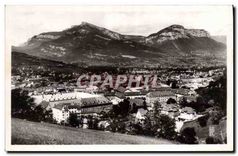 CPA Chambery Vue vers les Casernes et le Nivolet 
