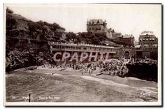 CPA Biarritz Plage du Port Vieux 