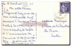 CPA La Chartre sue le Loir Chateau du Fresnes