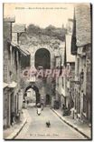 CPA Dinan Rue et Porte du Jerzual cote Ouest 