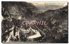CPA Gorges du Tarn Le Point Sublime le Tarn en aval 