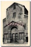 CPA Arles sur Rhone Facade de l'Egluse Saint Trophine 