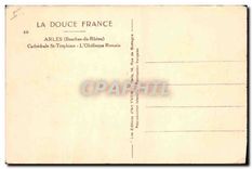CPA Arles Bouches du Rhone Cathedrale St Trophime L'Obelisque Romain