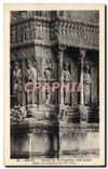 CPA Arles Portail de St Trophime cote droit 
