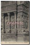 CPA Arles Eglise Saint Trophime Statues du Porche 