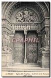 CPA Arles Eglise St Trophime La Porte et le Tympam 