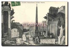 CPA Ancient Monuments d'Arles reunis 