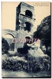 CPA Arles Niobee et la Tour du Theatre Antique 