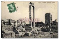CPA Arles Ruines du Theatre Antique 
