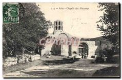 CPA Arles Chapelle des Aliscamps 