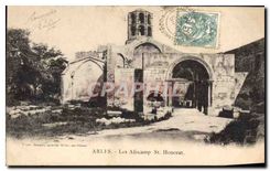 CPA Arles Les Aliscamps St Honorat 