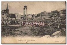 CPA Arles Le Theatre Romain 
