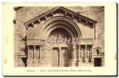 CPA Arles Eglise Saint Trophime Portail Roman XII siecle 