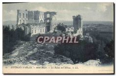 CPA Environs d'Arles Mont Major Les Ruines de l'Abbaye 