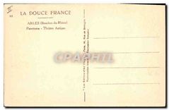CPA Arles Bouches du Rhone Panorama Theatre Antique 