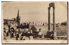 CPA Arles Le Theatre Antique 